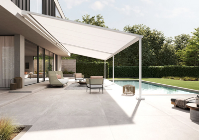 pergola minimalista style de markilux, instalador oficial exclusivo en gipuzkoa